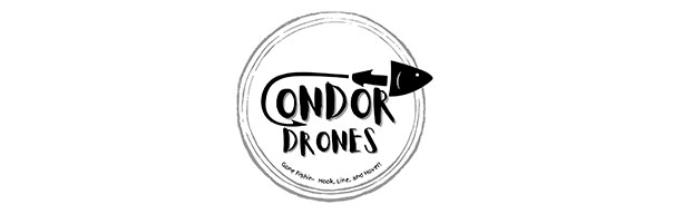 Condor Drones Gone fishin - hook, line, and sinker